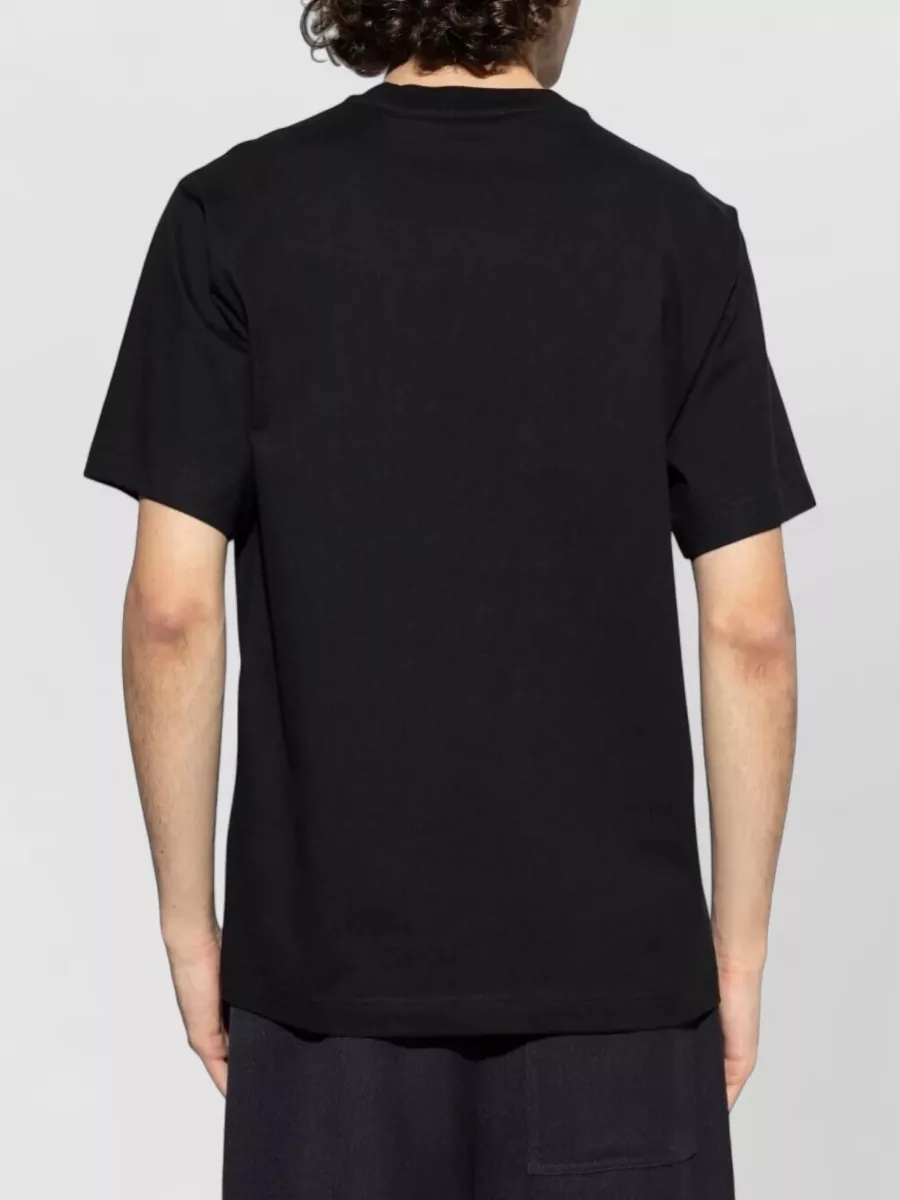 Burberry Logo Cotton Crew Neck Short Sleeve T Shirt