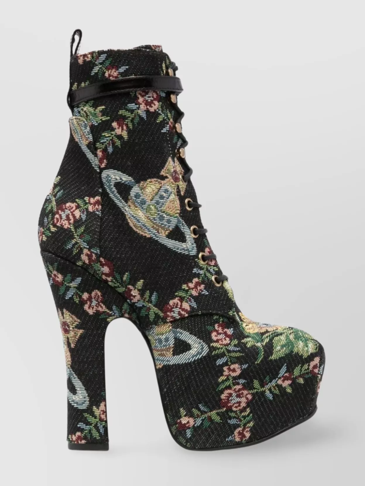 Shop Vivienne Westwood Sole Platform Ankle Boots In Black