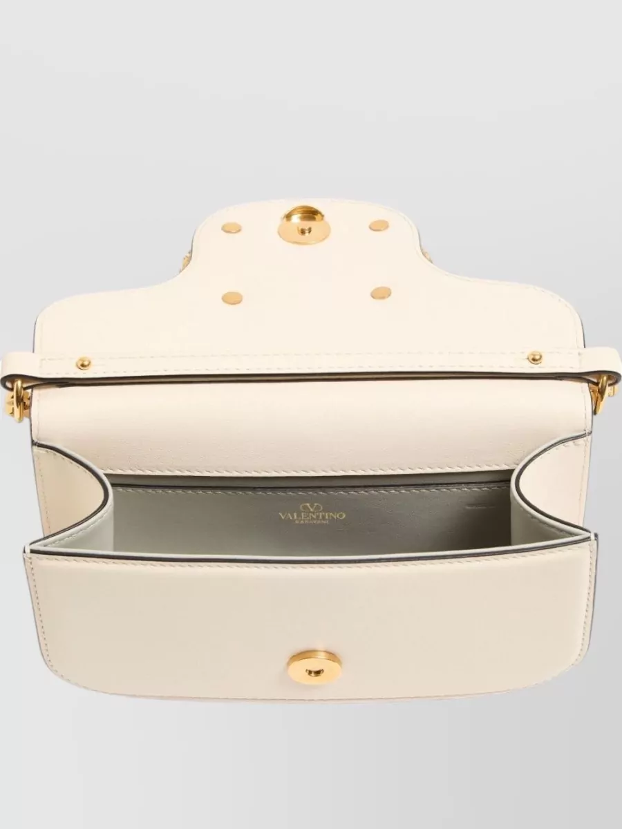 Valentino Garavani Locò Small Leather Shoulder Bag Chain