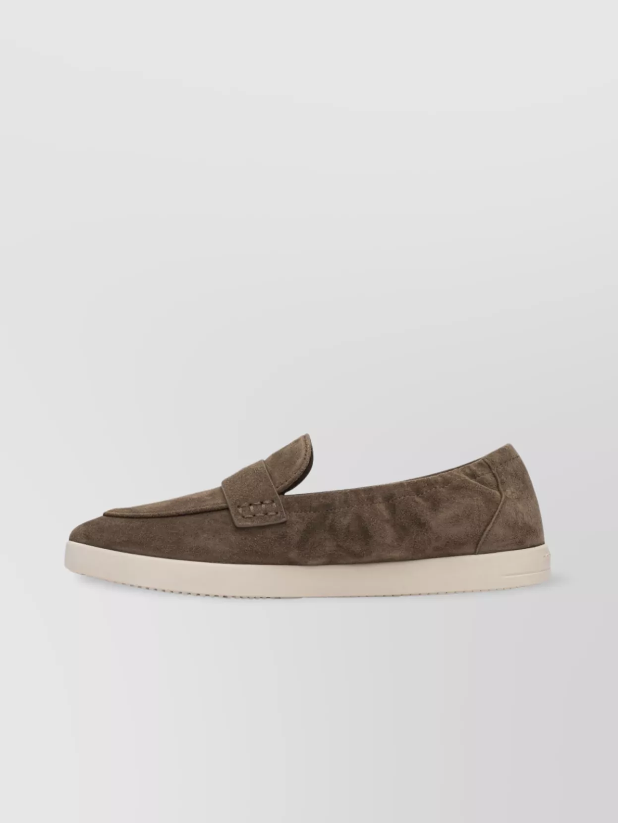 Tory Burch Slip-On Loafers With Suede Finish And Rubber Sole