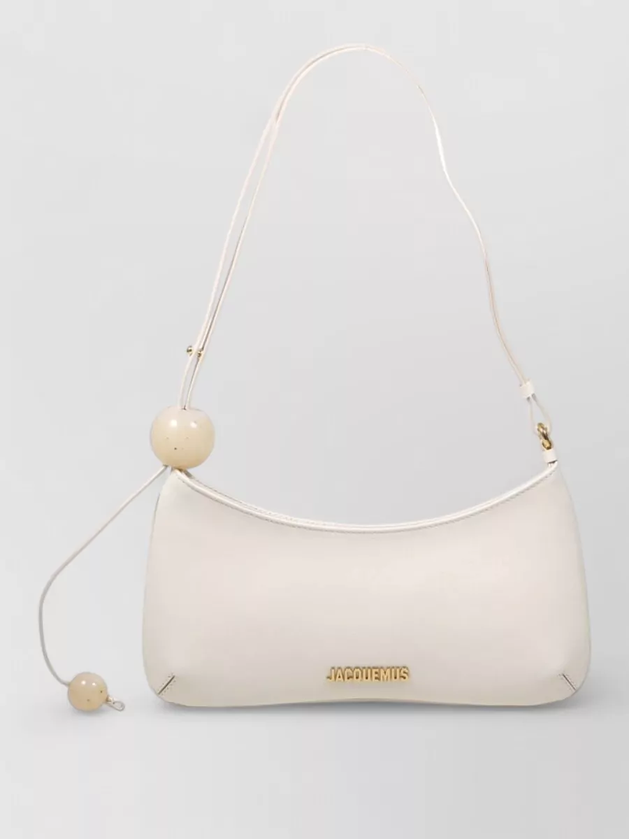 Jacquemus Le Bisou Leather Clutch Bag