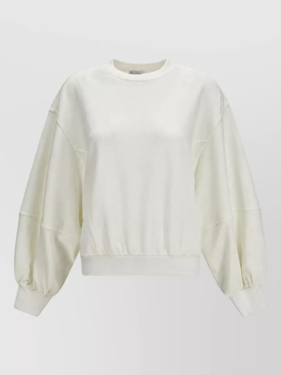 Brunello Cucinelli Cotton and linen sweatshirt