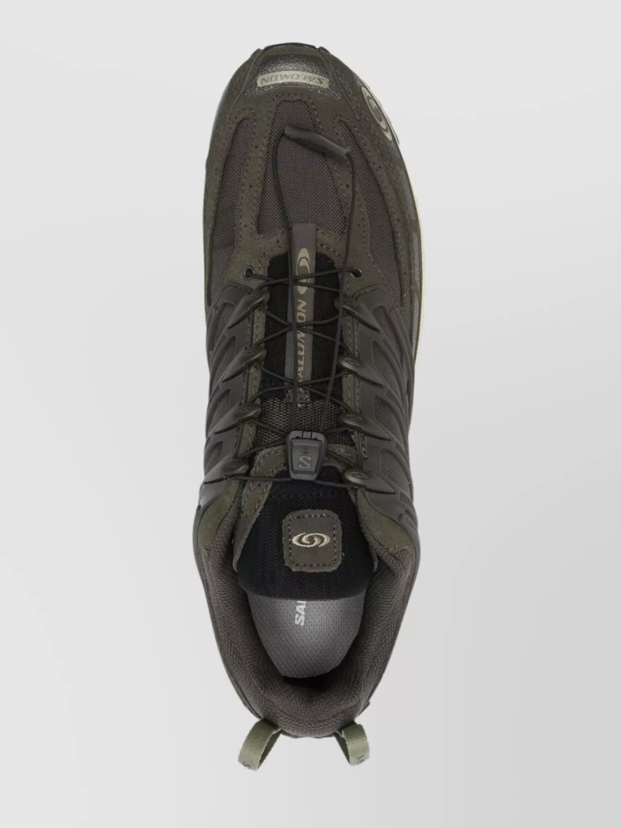 Salomon Pro Leather Sneakers With Chunky Rubber Sole