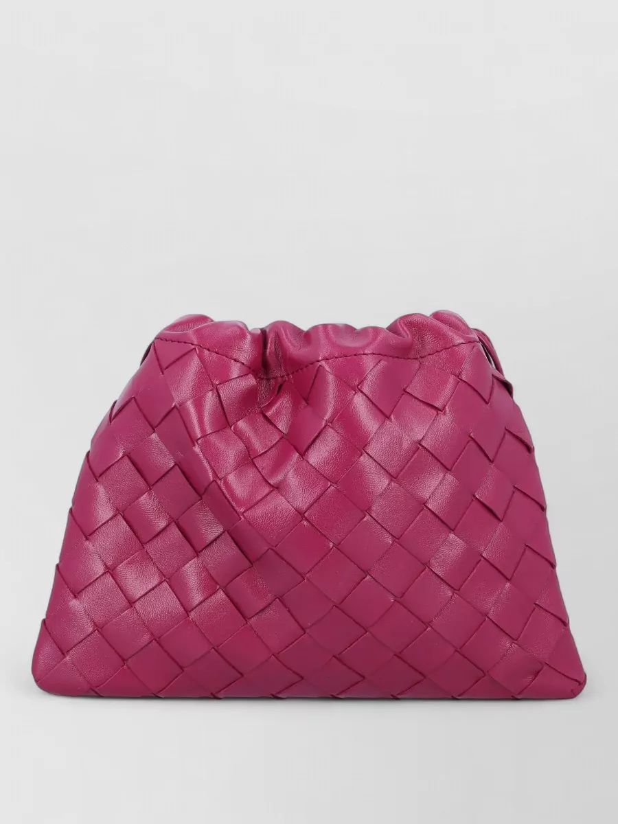 Bottega Veneta leather clutch bag