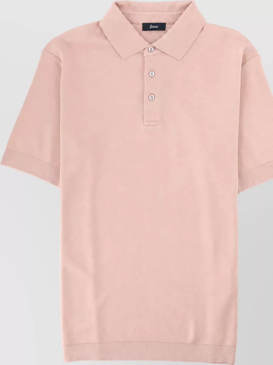 Herno cotton polo shirt