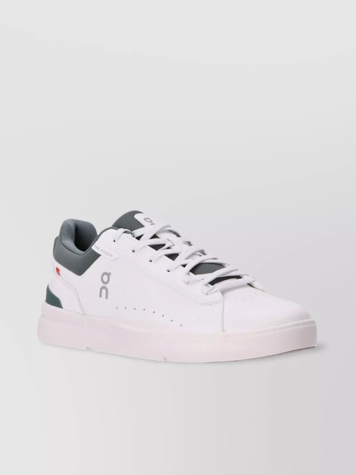 On Advantage Roger Low-top Sneakers With Perforated Accents