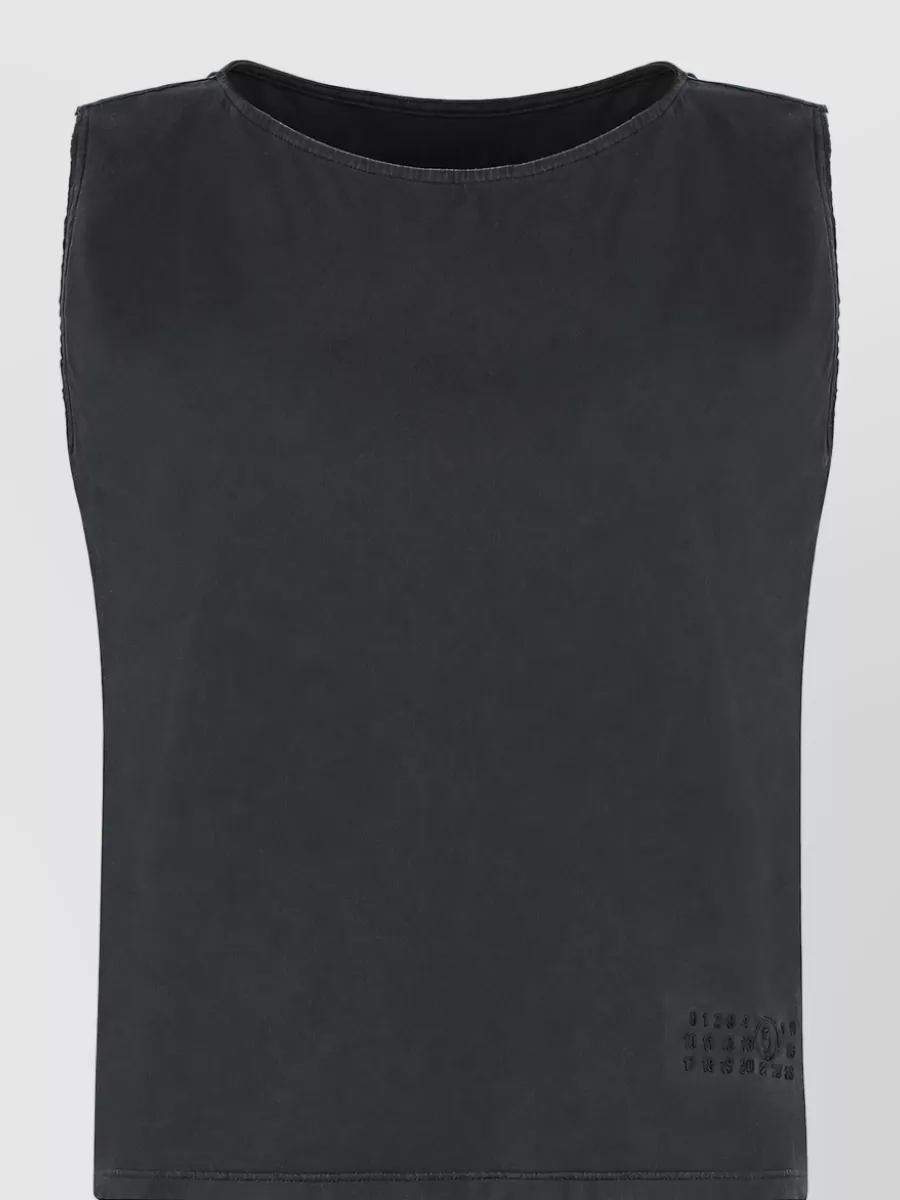 Mm6 Maison Margiela Cotton tank bodysuit
