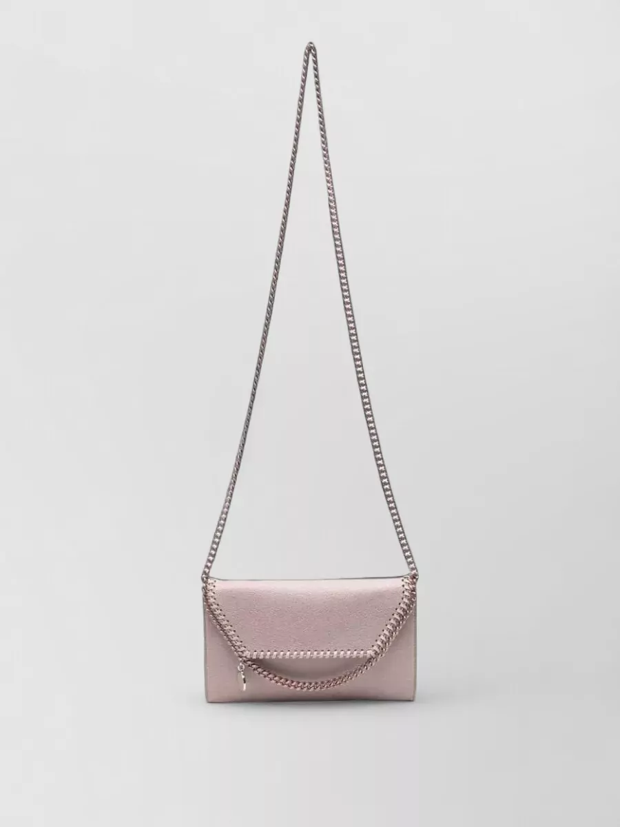 Stella Mccartney falabella polyester clutch bag
