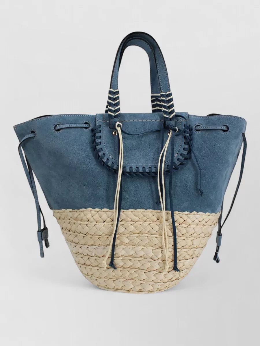 Cuba Lab Raffia Tote Bag
