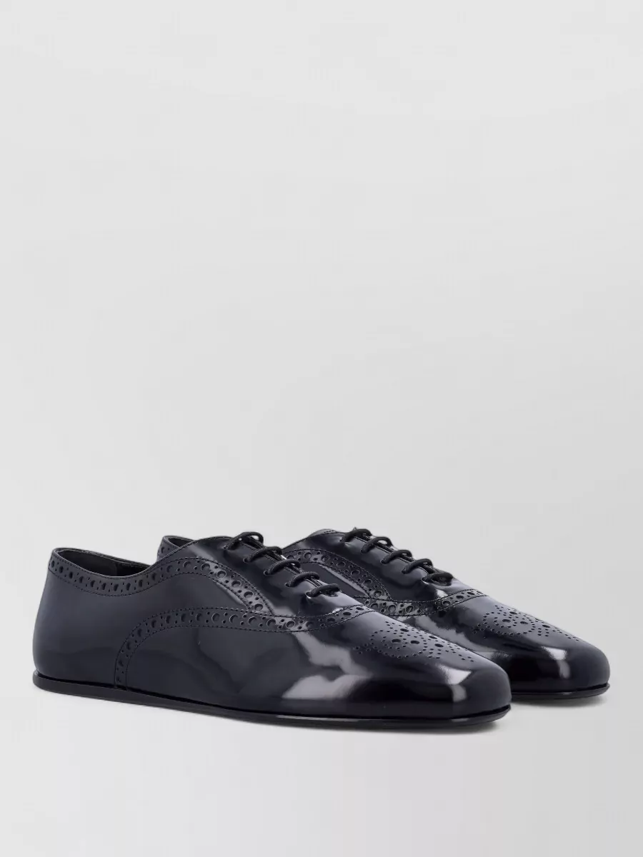 Church's leather lace-up derby shoes