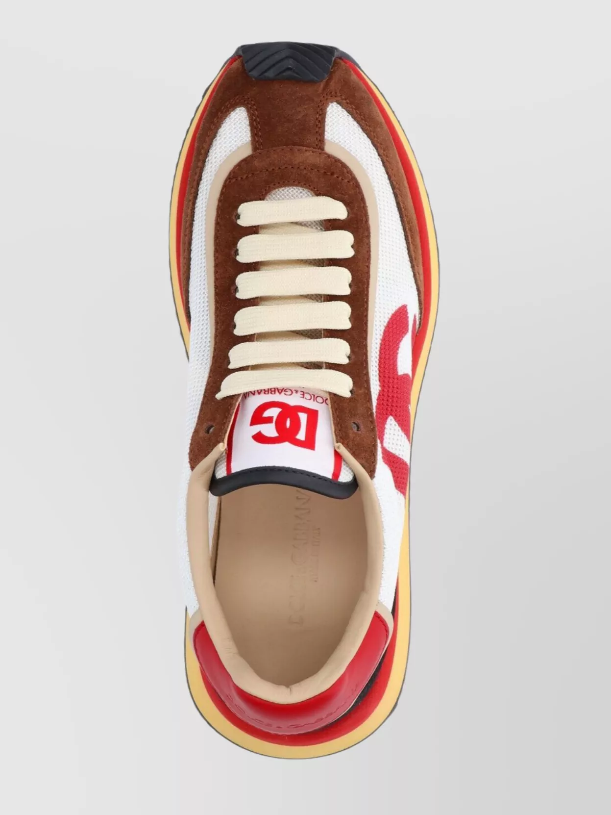 Dolce&Gabbana Low Top Sneakers Multicolor Panels