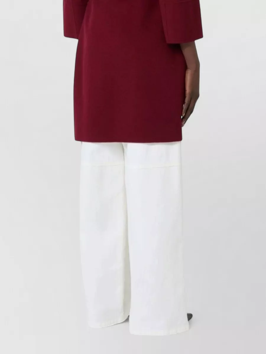 S Max Mara Wool Belted Short Coat
