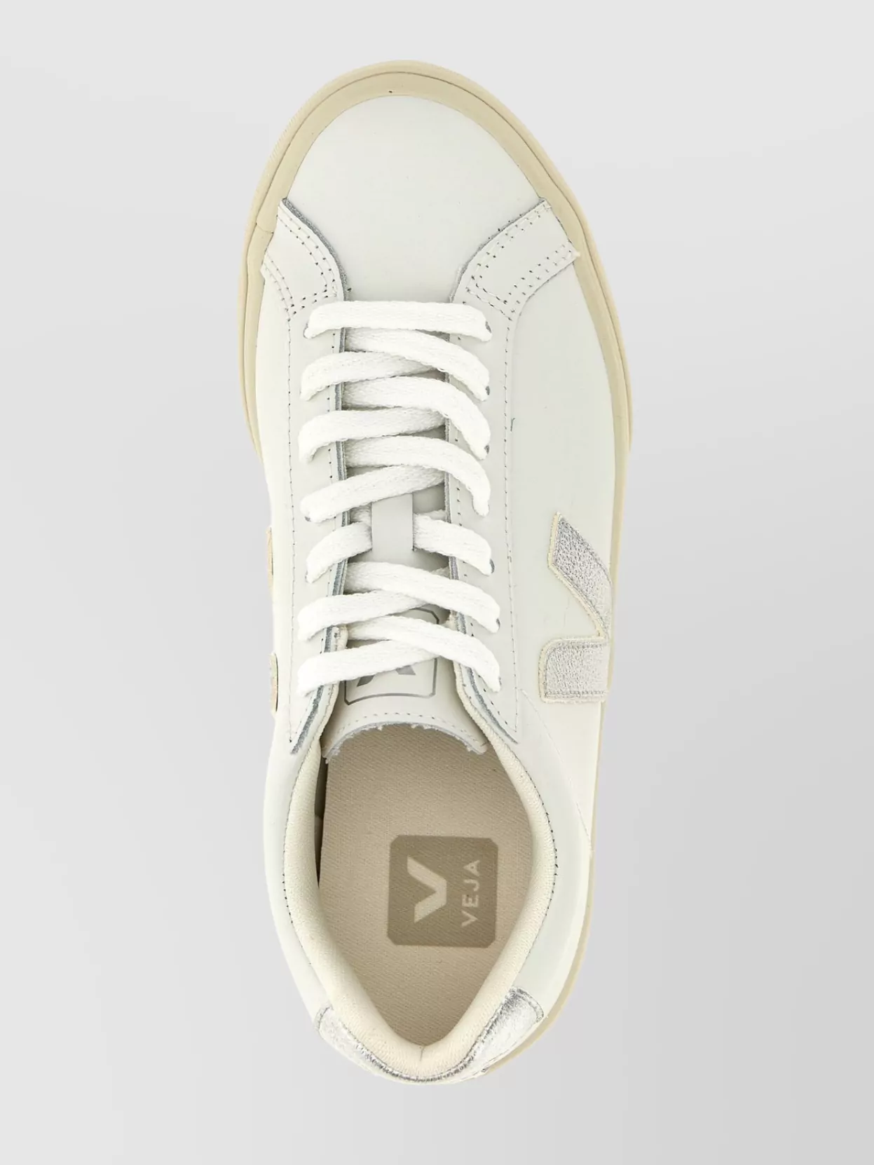 Veja Metallic Rubber Sole Sneakers