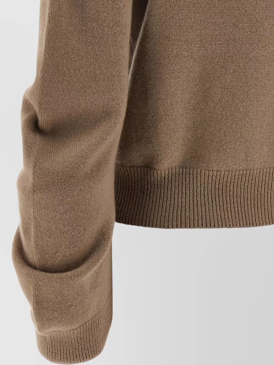 Nude Virgin Wool Crewneck Jumper
