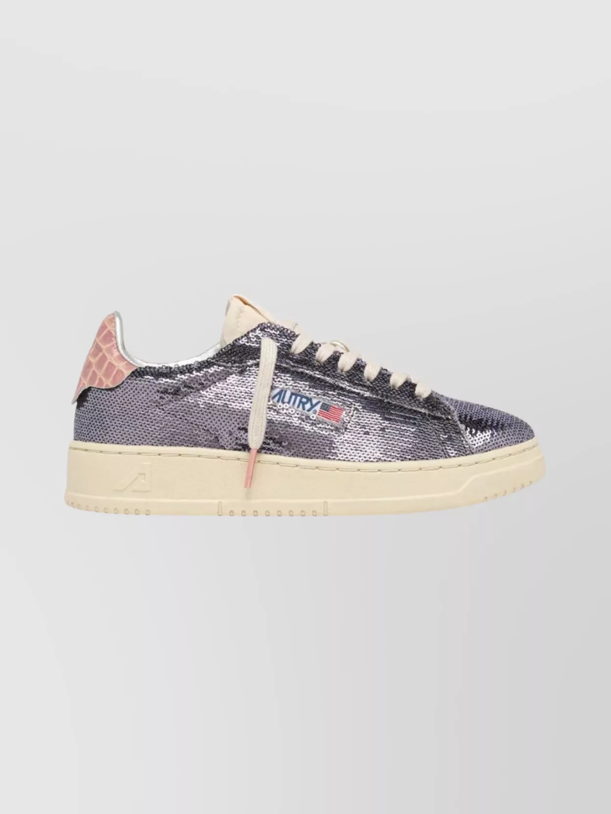 Autry Sequin Low-Top Sneakers