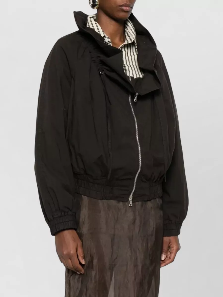 Dries Van Noten Voly Gd Hooded Jacket Long Sleeves