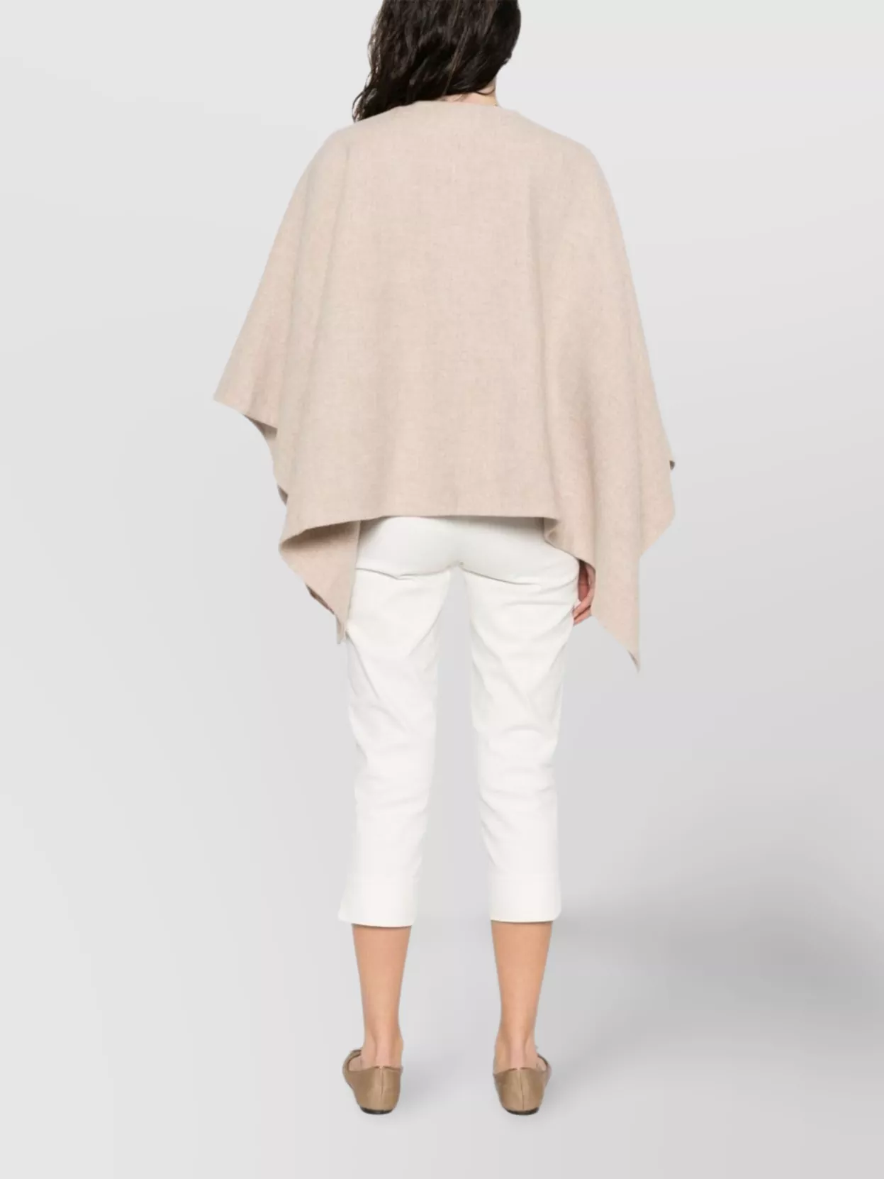 Max Mara Draped V-Neckline Scarf Jacket