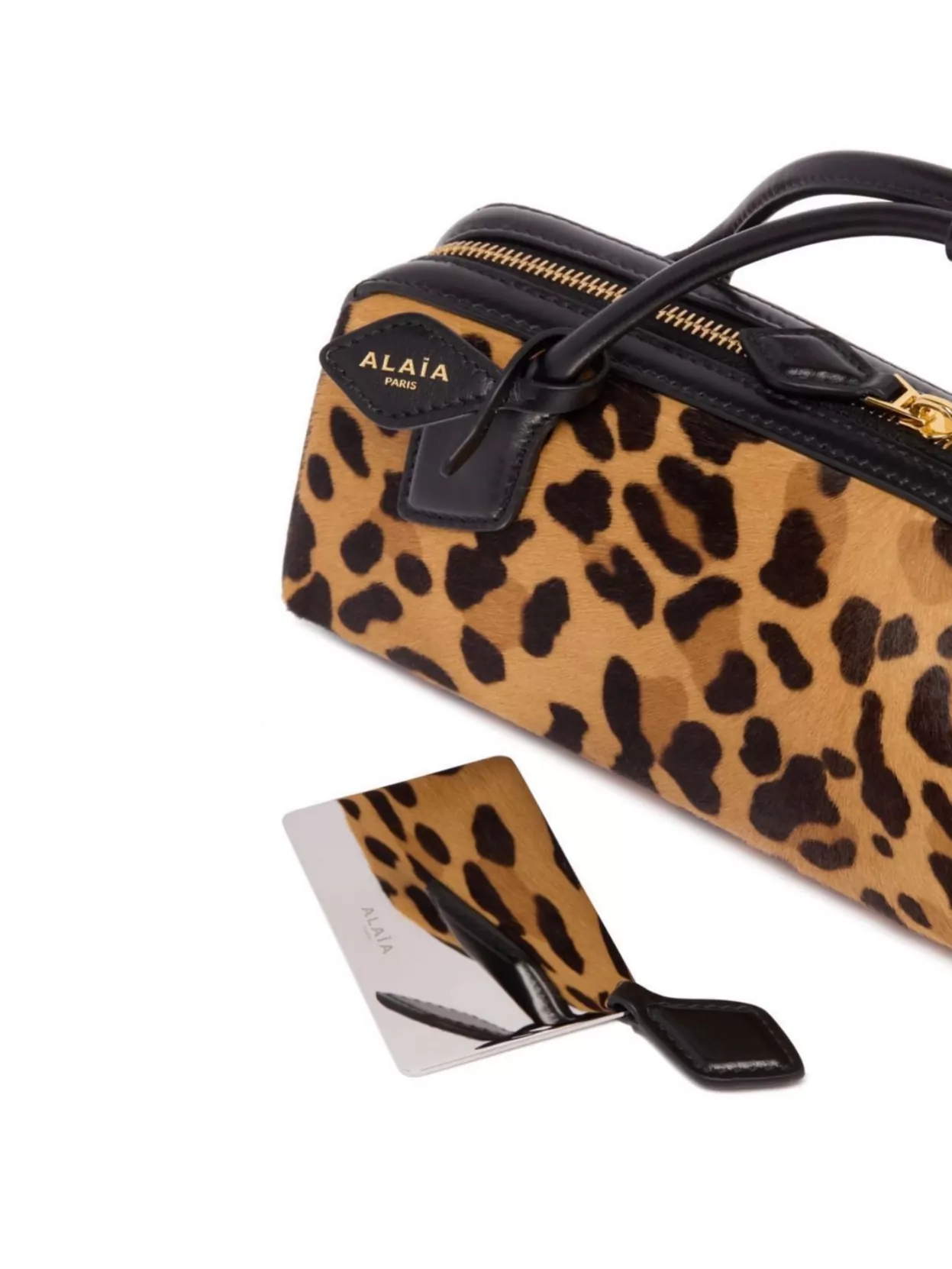 Alaïa Rectangular Clutch Bag Double Handle