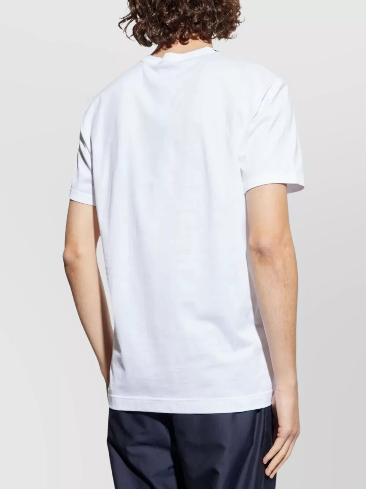 Dolce&Gabbana Crest Patch Cotton T-Shirt