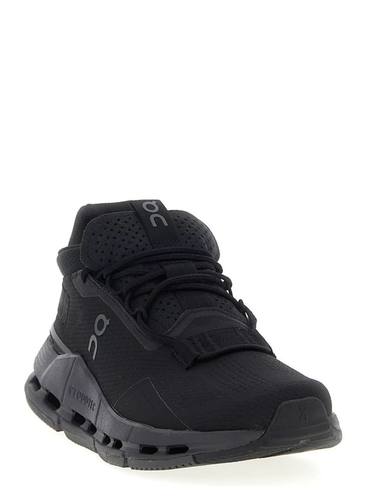 On 'Rubber Sole Perforated Detailing Sneakers'
