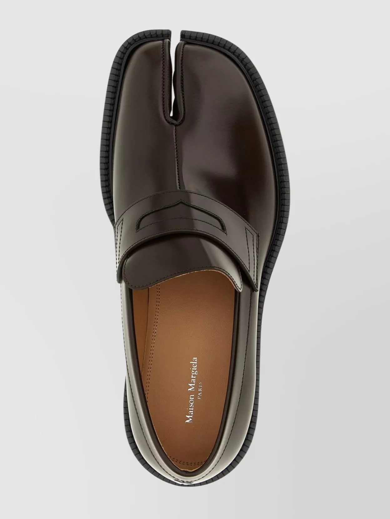 Maison Margiela Chunky Sole Tabi Style Loafers