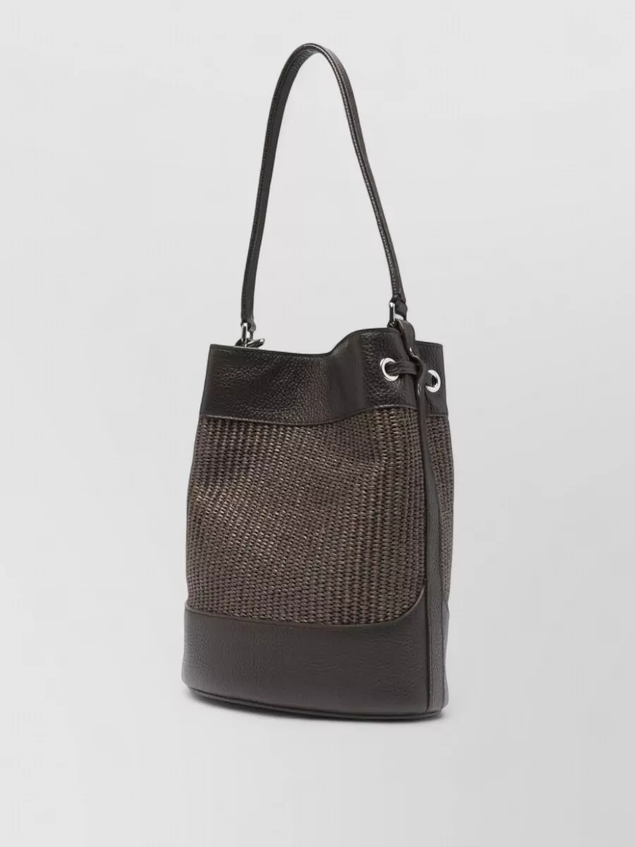 Zanellato Calf Leather Bucket Bag