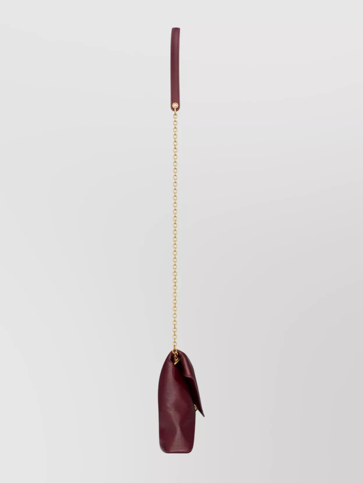Saint Laurent Chain Pouch Shoulder Bag In Leather