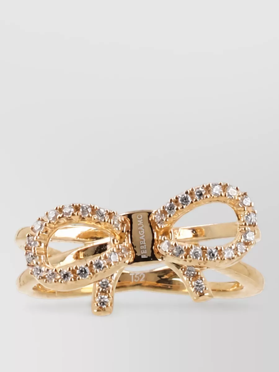 Ferragamo crystal hair clip