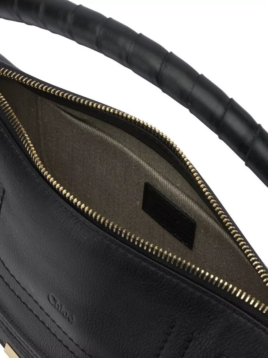 Chloé Marcie Leather Clutch Bag