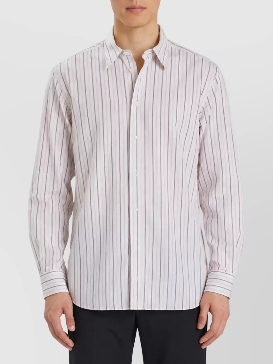 Barena striped long-sleeve shirt