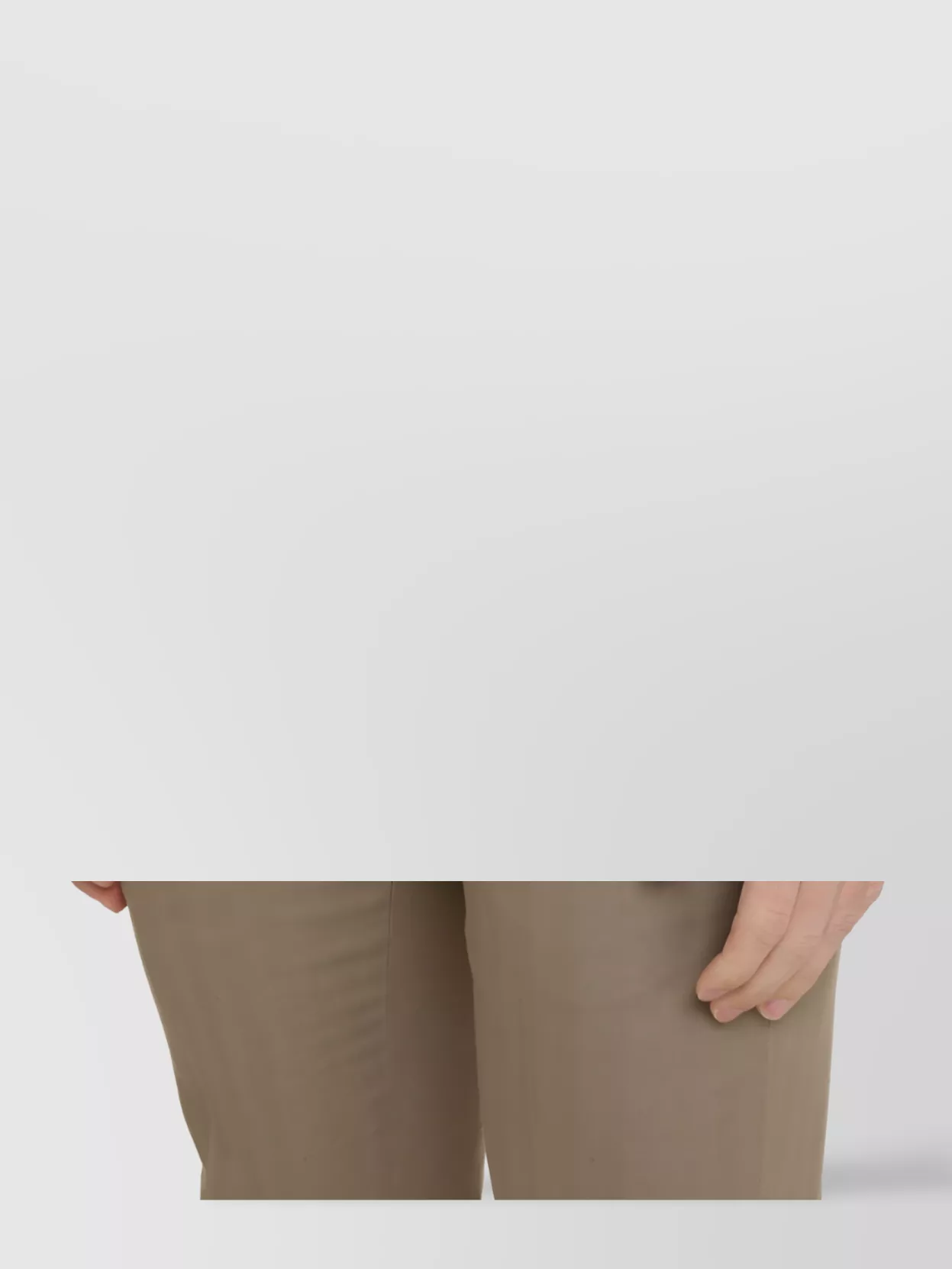 Dondup Chino Trousers Featuring Roll-Up Cuffs