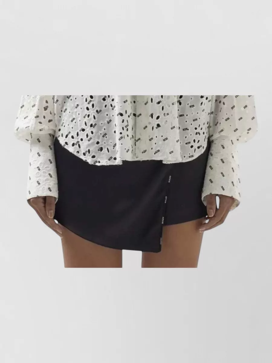 Gcds Embroidered Long-Sleeve Shirt
