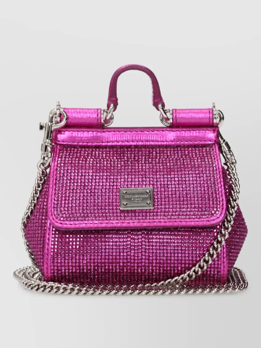 Dolce&Gabbana Devotion Satin Mini Bag