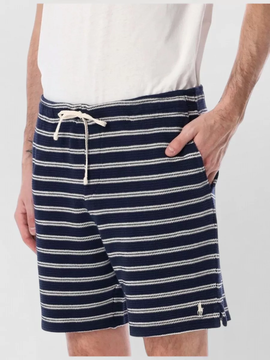 Polo Ralph Lauren Striped Cotton-Blend Bermuda Shorts
