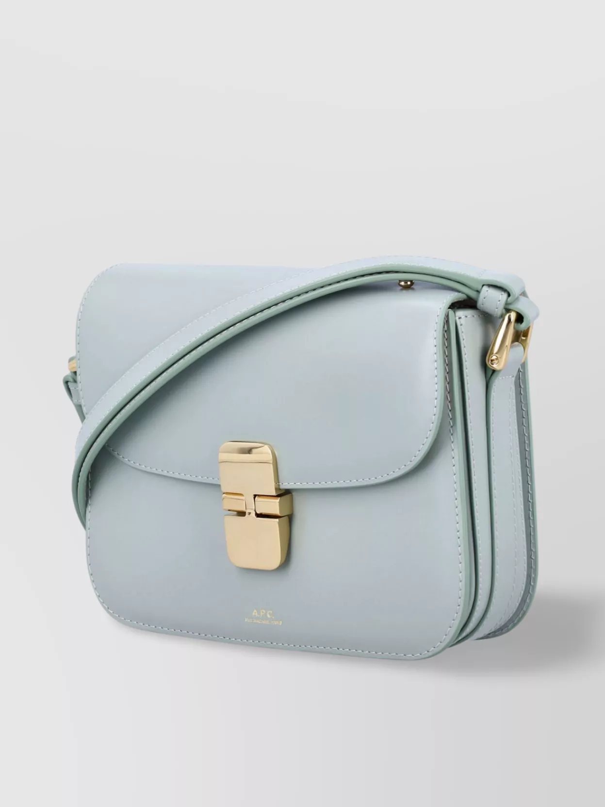 Apc A.p.c. Grace Small Leather Crossbody Bag