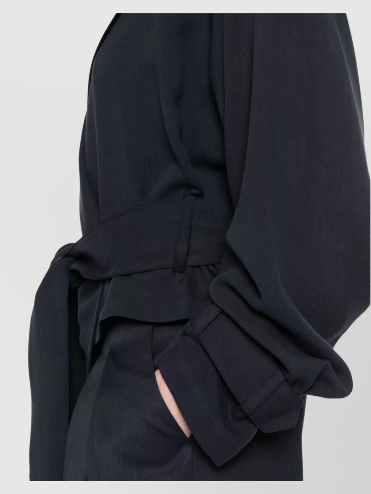 The Frankie Shop Short Trench Coat Simona