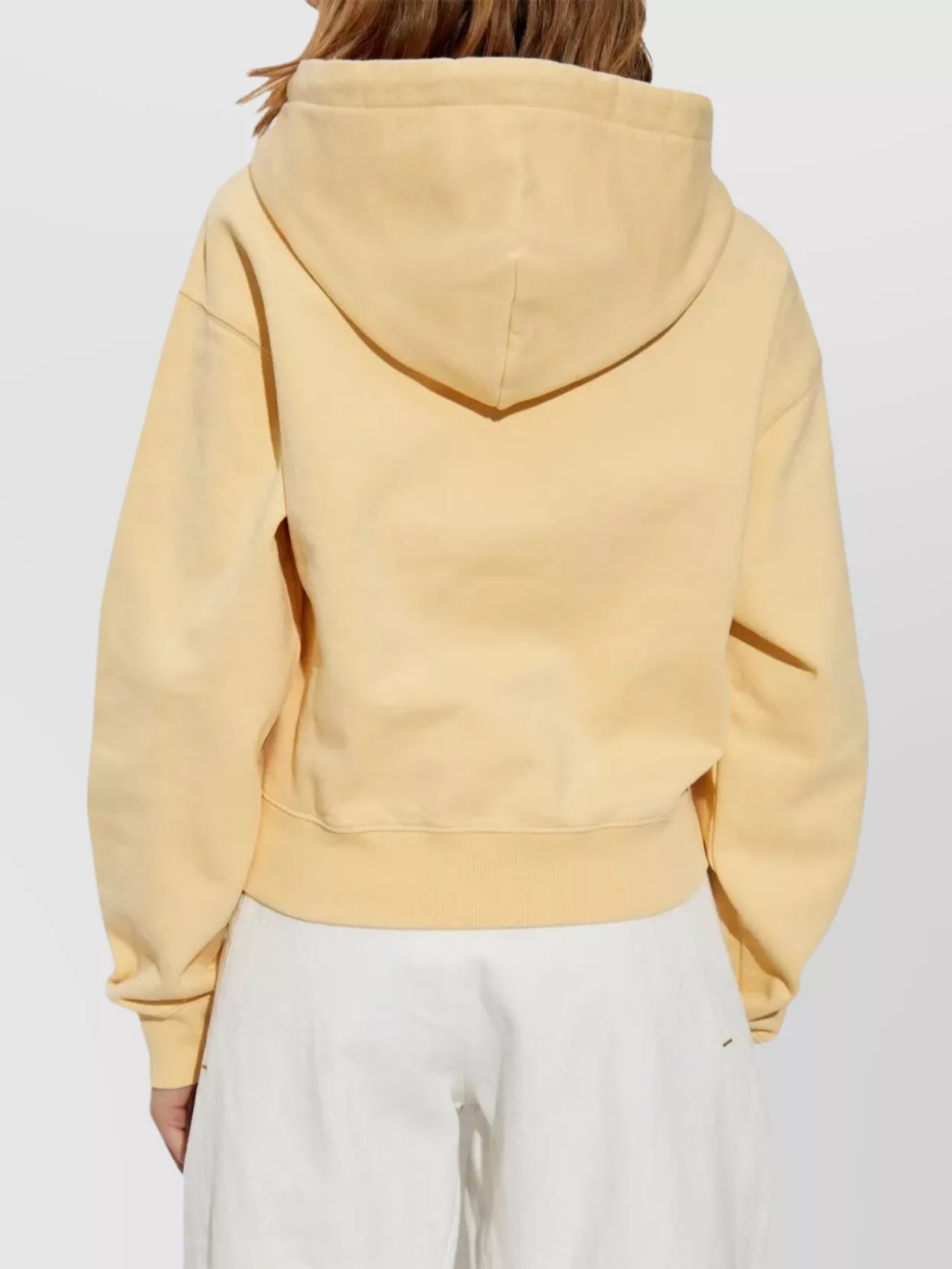 Jacquemus Gros Grain Light Beige Hooded Sweatshirt