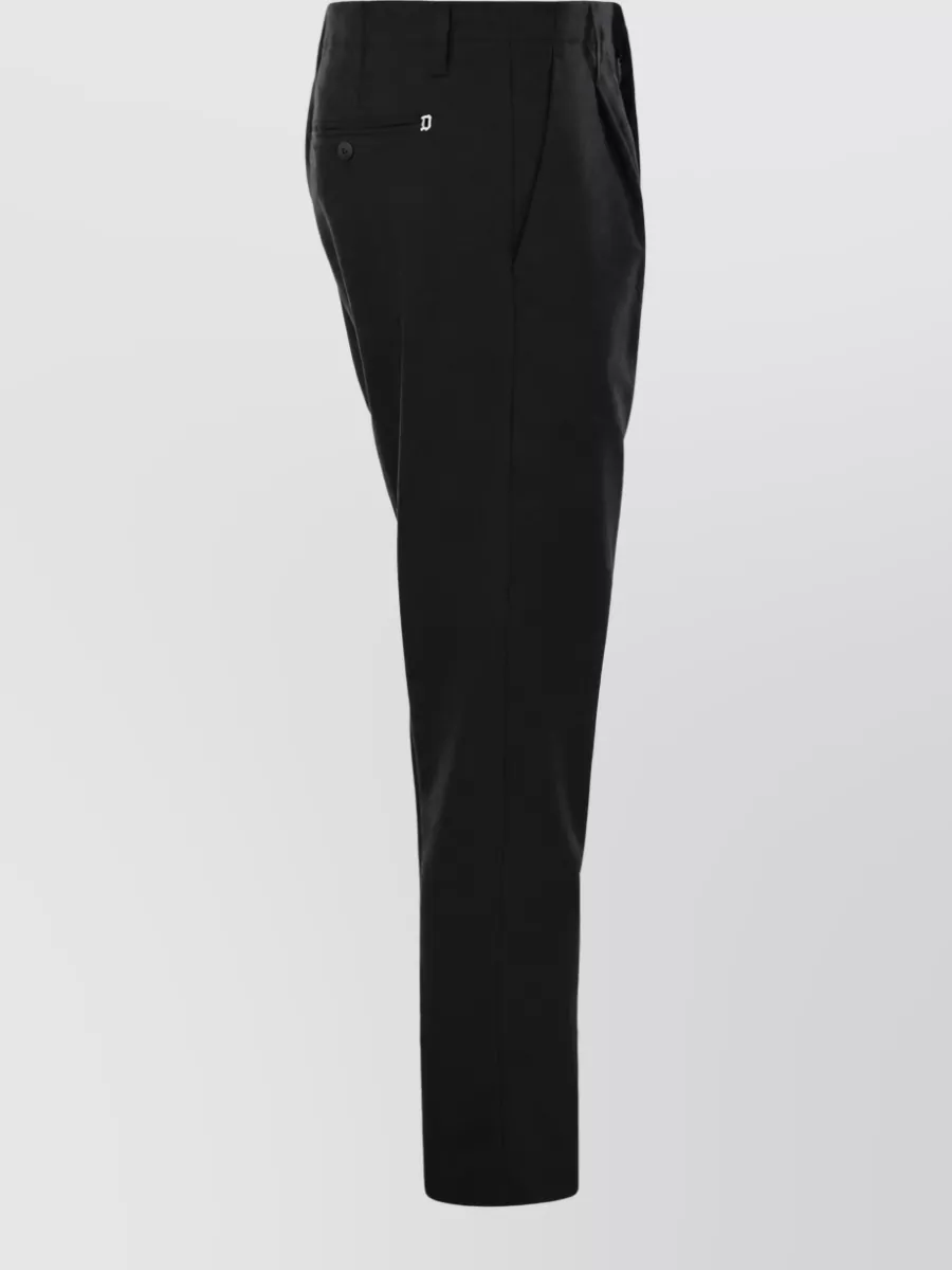 Dondup Virgin Wool Tailored Trousers