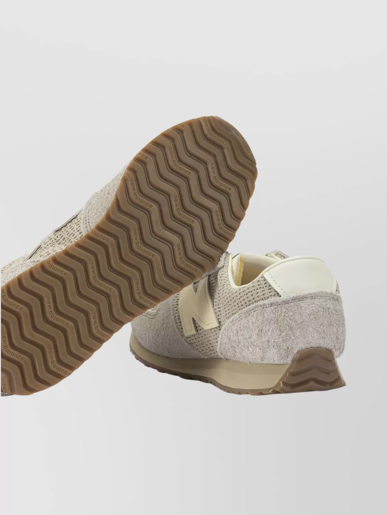 New Balance 471 Style Sneakers With Mesh And Suede