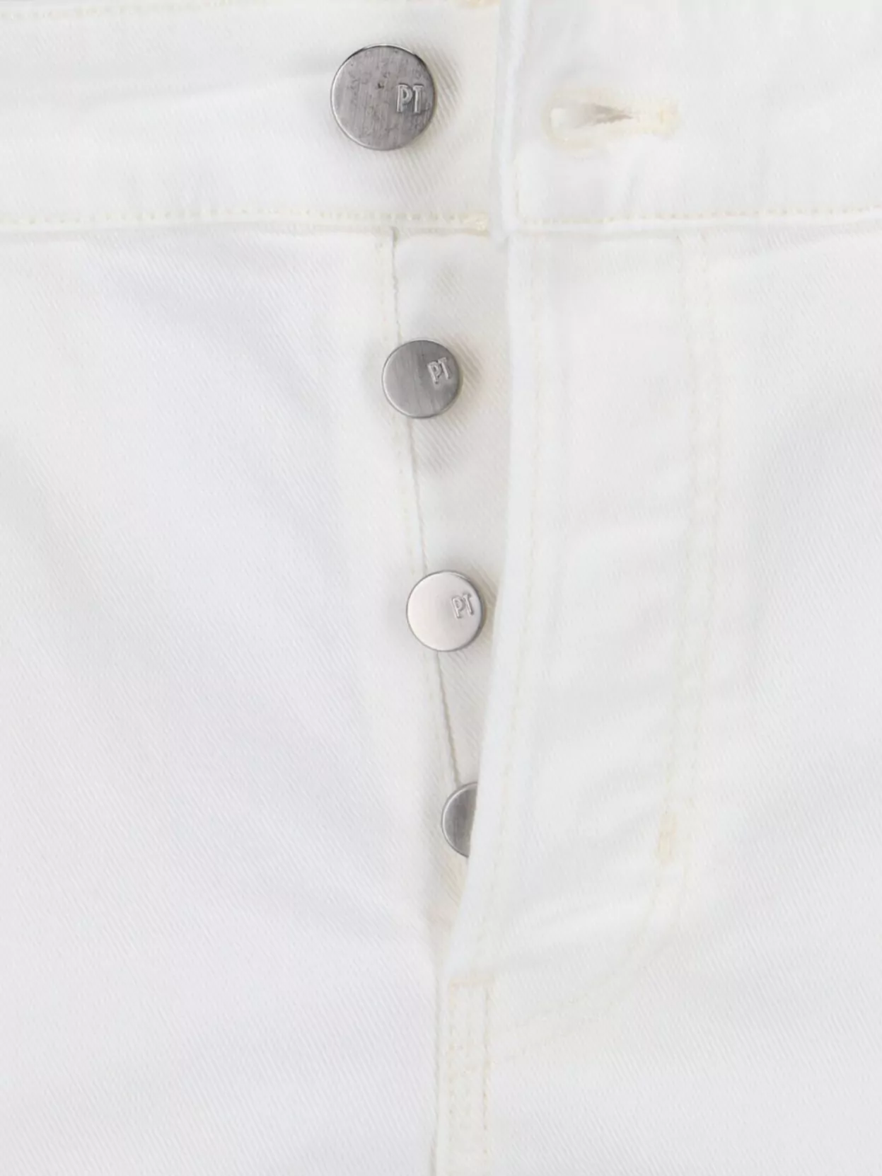 Pt Torino Straight Leg Trousers With Belt Loops