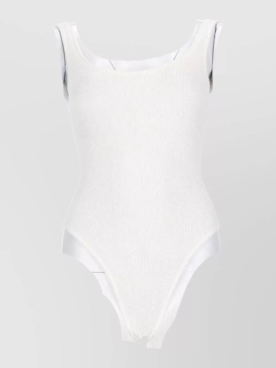 Mc2 Saint Barth Crinkle Bodysuit