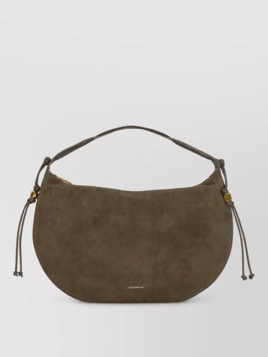 Coccinelle Suede Shoulder Bag
