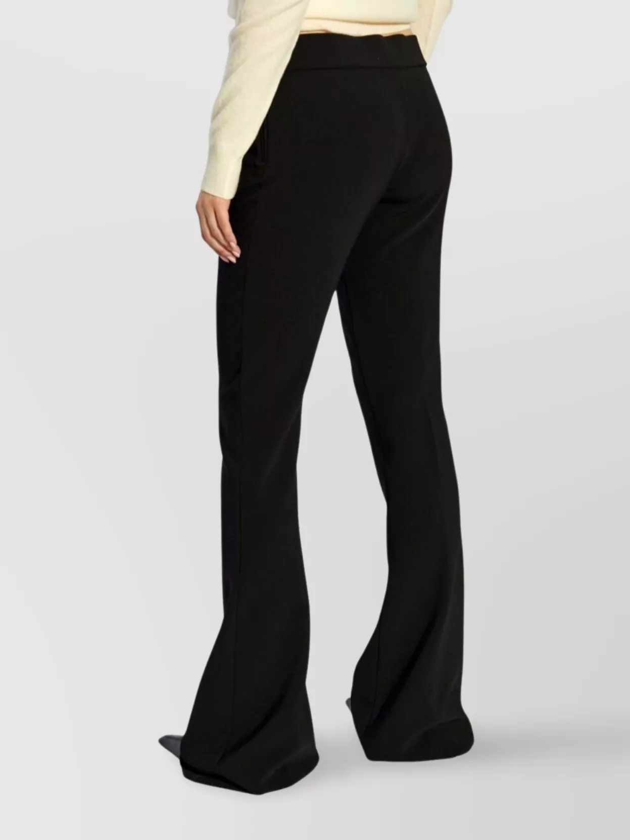Dsquared2 Flared Trousers Elastic Waistband
