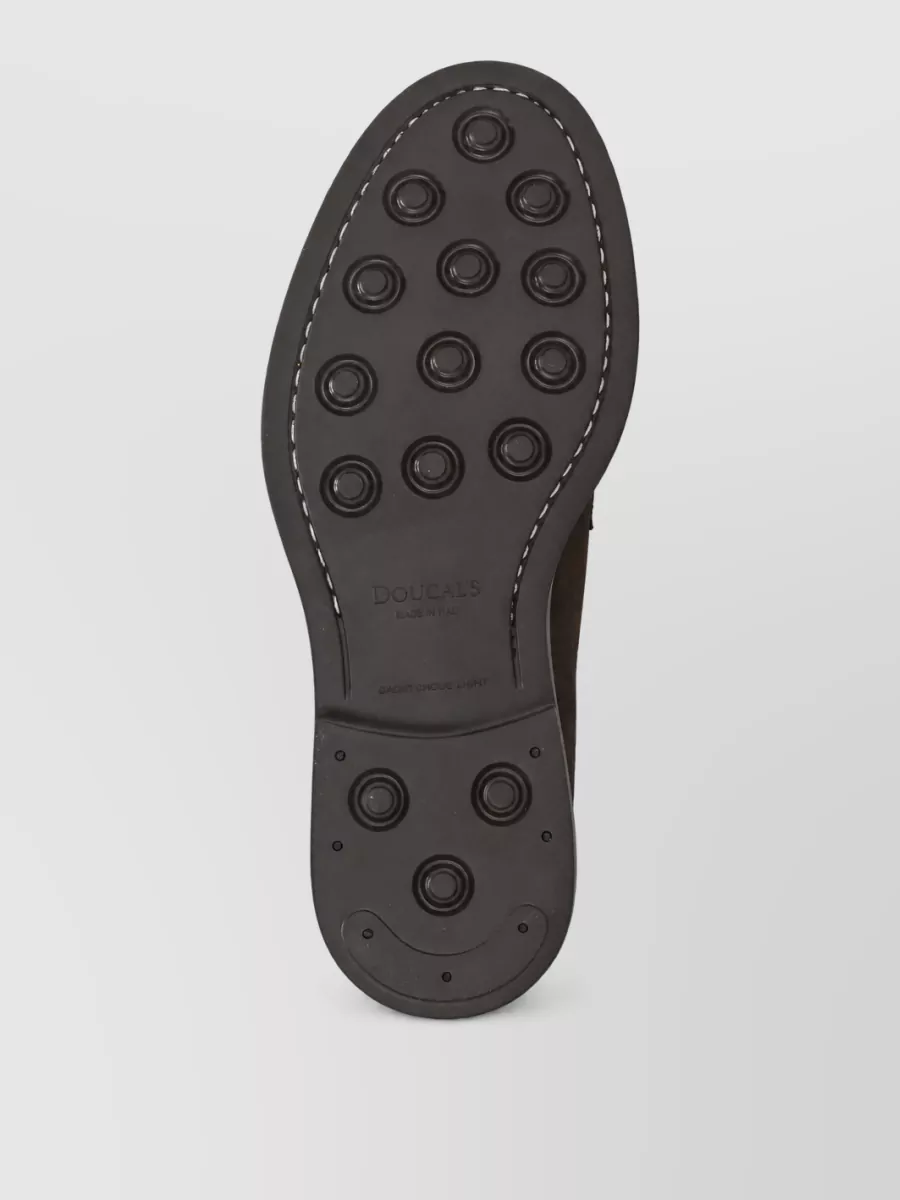 Doucal's Leather Derby Shoes