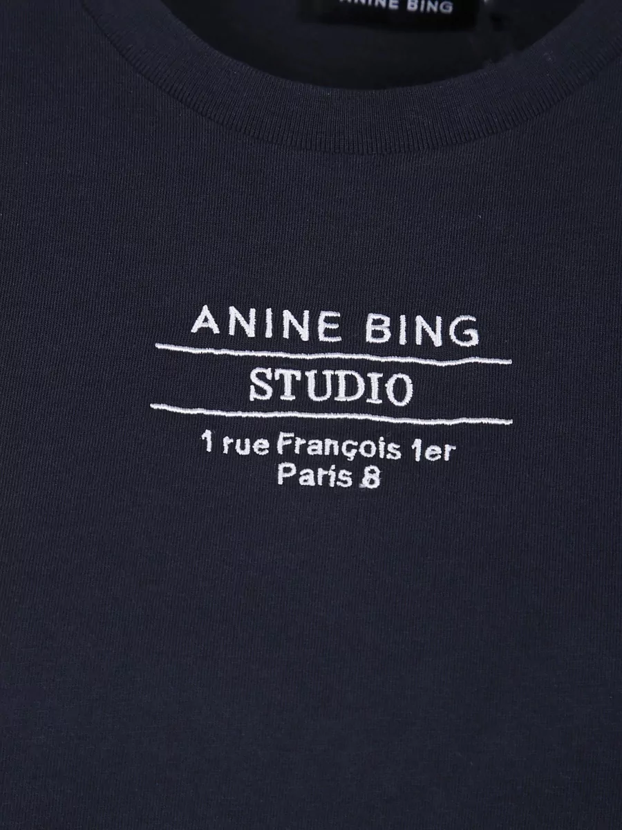 Anine Bing Cotton Shelley T-Shirt