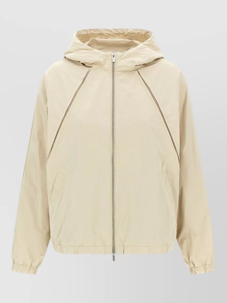 Peserico Technical Hooded Bomber Jacket