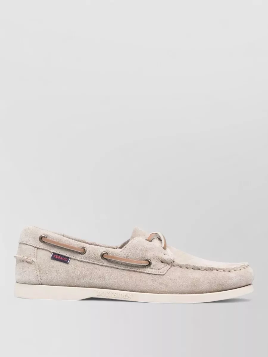 Sebago leather boat shoes