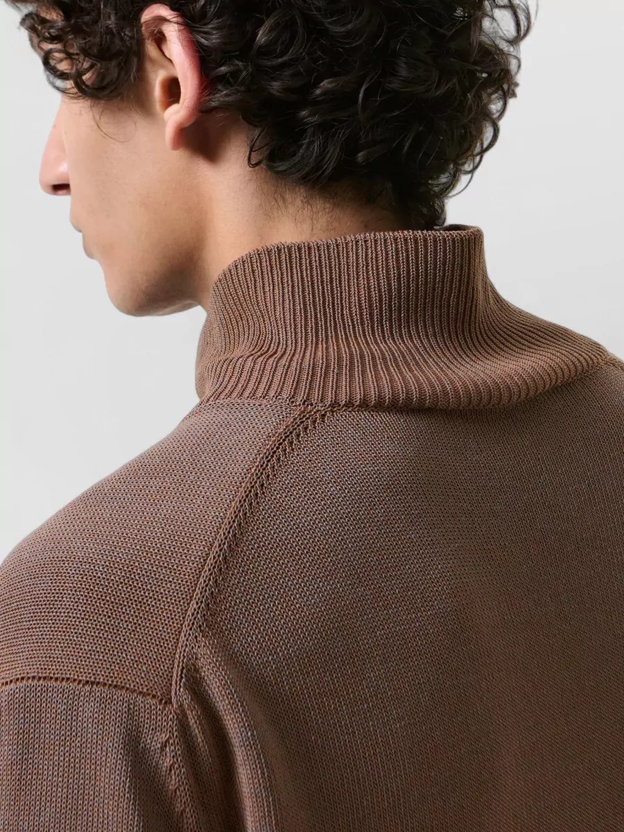 Our Legacy High Collar Knit Cardigan Long Sleeves