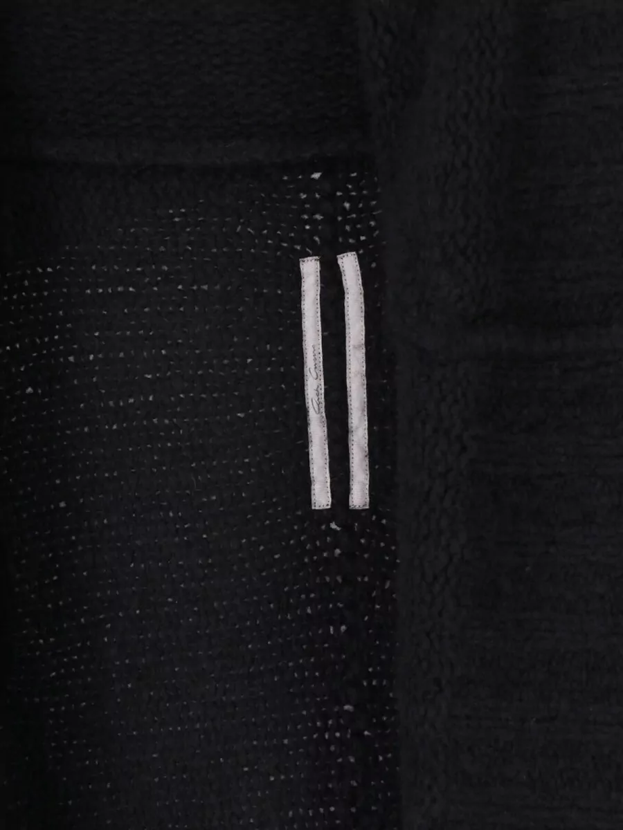 Rick Owens Cashmere Silk Crewneck Duffle Coat