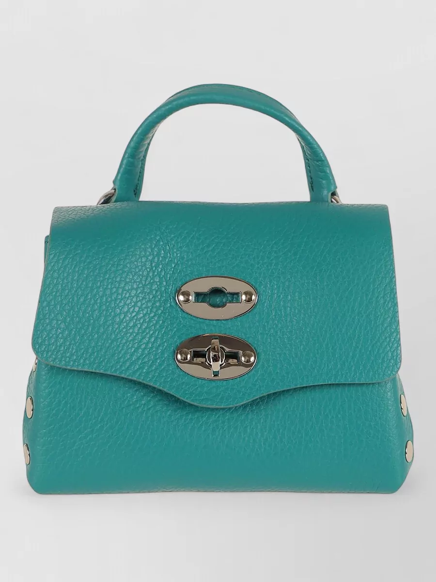 Zanellato leather studded mini shoulder bag